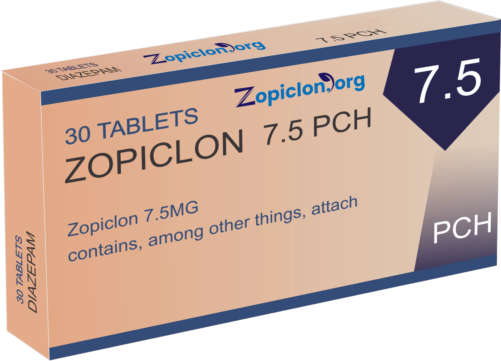 zopiclon 7.5MG 30 Comprimés en France