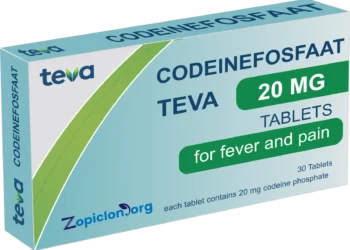 Codéine 20mg 30 Comprimés en France