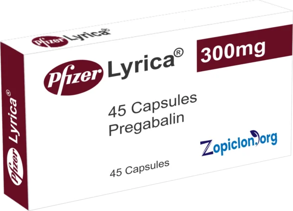 Prégabaline lyrica 300mg 45 gélules